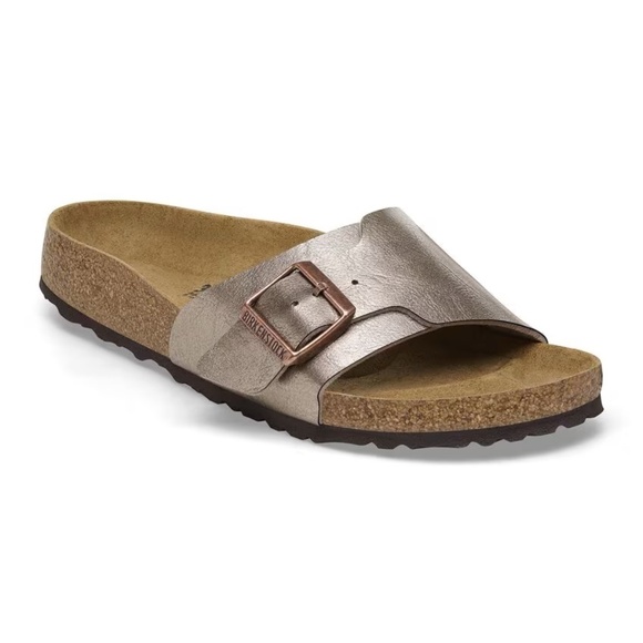 NEW BIRKENSTOCK CATALINA BS GRACEFUL TAUPE SIZE 38 - Picture 2 of 7